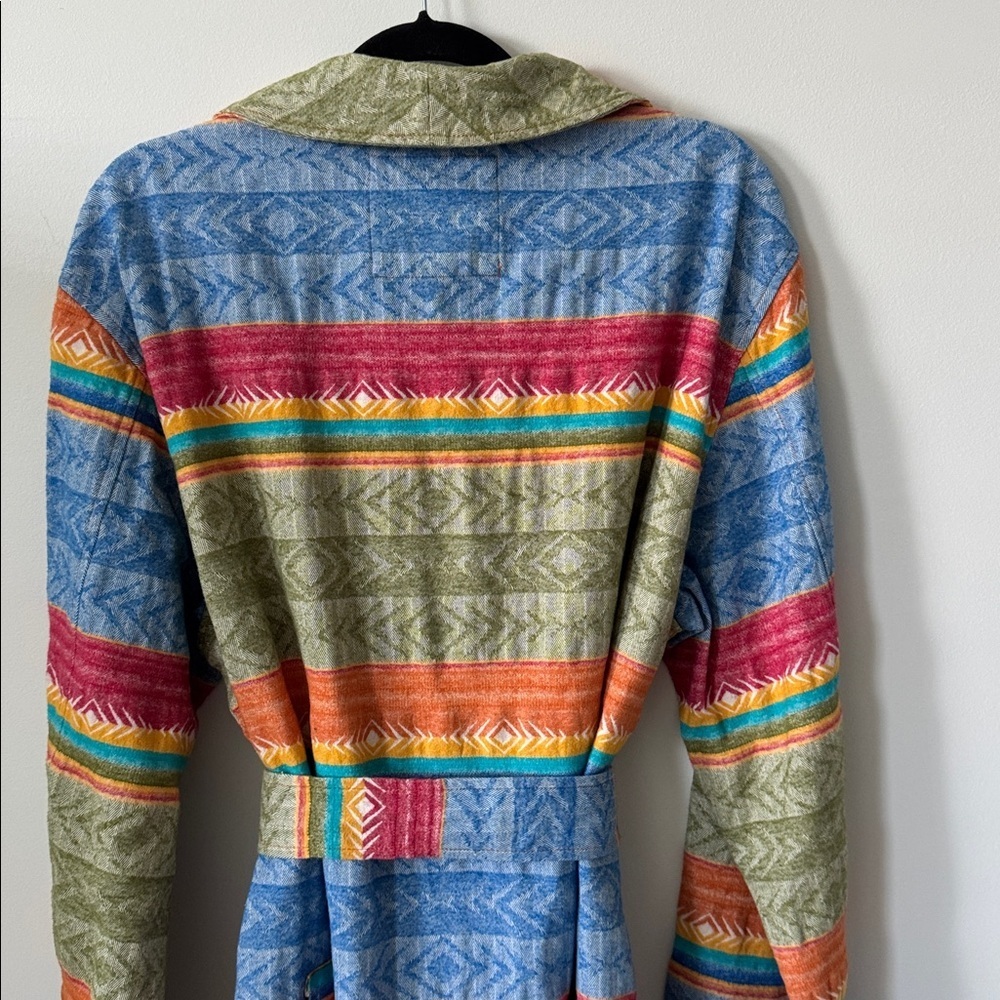 NEW The Territory Ahead Sante Fe Blanket Cardigan Duster Size L - Picture 6 of 10